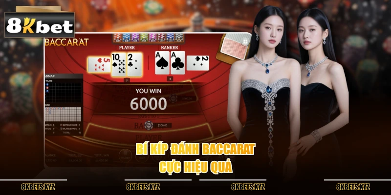 Luật chơi baccarat 8kbet chi tiết nhất cho người mới