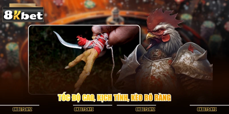 Tốc độ cao, kịch tính, kèo rõ ràng